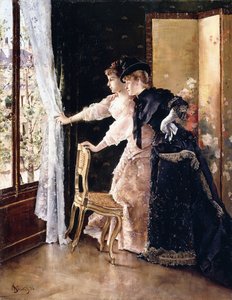 Observando pasar al prometido, 1886