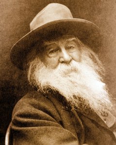 Walt Whitman (foto en blanco y negro)