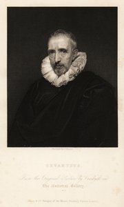 Retrato de John Gaspar Gevartius o Jan Caspar Gevaerts, jurisconsulto de Amberes y filólogo