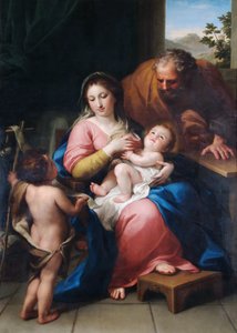 La Sagrada Familia con el Niño San Juan