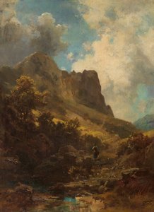 Valle del cañón con una lechera