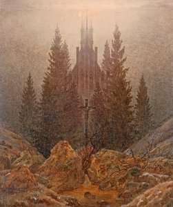 La cruz en las montañas