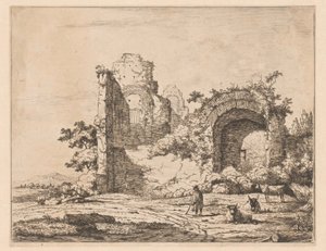 Paisaje con ruina y pastor
Impresiones con ruinas en paisajes (título de la serie)
Cahier de ruines et de paysages (título de la serie)