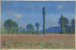 Campo de amapolas, Giverny, 1890-91