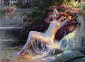Desnudo con rosas