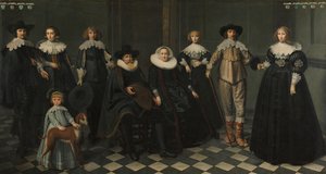 Retrato de la familia de Dirck Bas Jacobsz, burgomaestre de Ámsterdam
