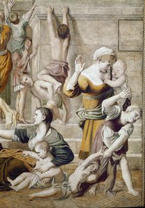 Historia de Santa Cecilia: Limosna de Santa Cecilia (detalle)