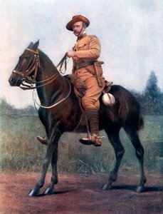 Teniente Coronel Edward Bethune, comandante de la Infantería Montada de Bethune, 1902
