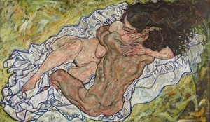 El abrazo, 1917