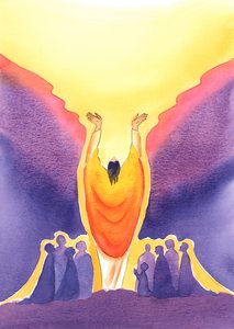 Porque Jesucristo es Dios además de hombre, y está presente entre nosotros en la Misa