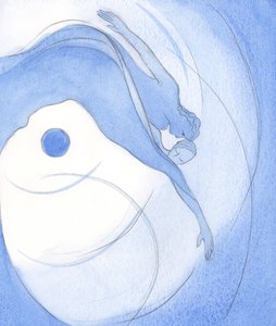 El asombroso amor de Dios por el alma se describe en el Cantar de los Cantares: "Su mano izquierda bajo su cabeza, la abrazó..."