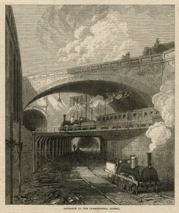 Entrada al túnel de Clerkenwell