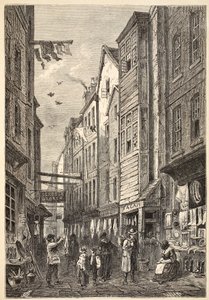 Field Lane alrededor de 1840