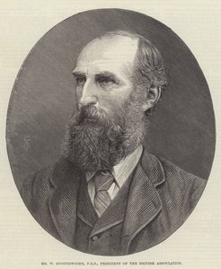 Sr. W Spottiswoode, FRS, Presidente de la Asociación Británica