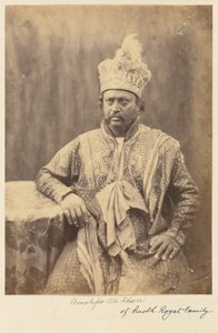 Moostafor Ali Khan, de la familia real de Oudh