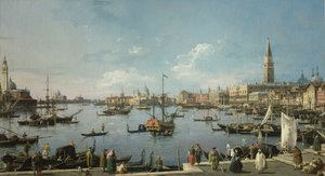 Vista del Bacino di San Marco, Venecia
