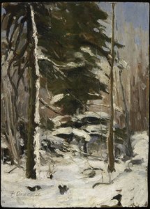 Borde del bosque, c.1914