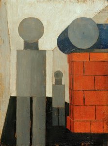 Dos personas en construcción perspectiva