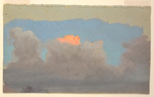 Estudio de nubes de Frederic Edwin Church
