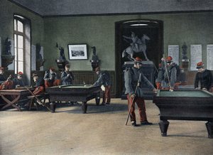 Escuela militar especial de Saint-Cyr, servicio interior: Sala de juegos