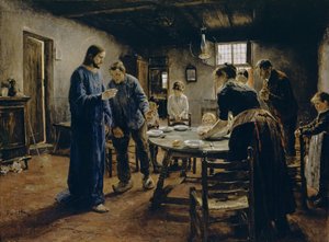 La oración de la hora de la comida
