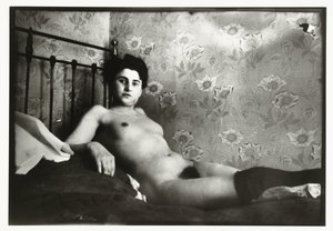 Retrato de un desnudo femenino reclinado