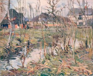 Una granja en Normandía, c1911
