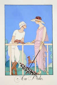 En el Polo, de "Falbalas & Fanfreluches, Almanach des Modes Présentes, Passées et Futures