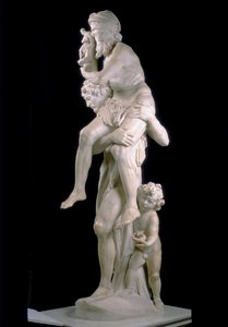Eneas y Anquises (mármol)