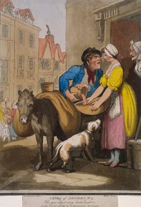 ¿Quieres polvo de ladrillo?, lámina VI de Cries of London, 1799