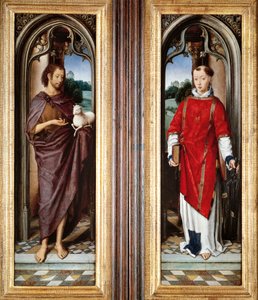 San Juan Bautista y San Lorenzo, de Hans Memling (hacia 1430-1494)