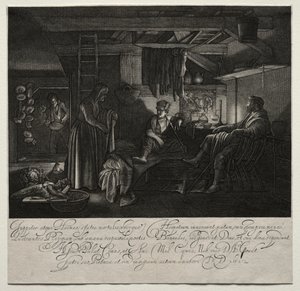 Júpiter y Mercurio en la Casa de Filemón y Baucis