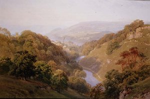 Vista de páramo cerca del castillo de Barnard, Condado de Durham