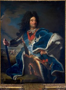 Retrato de Louis Claude Hector Duque de Villars, mariscal de Francia (1652-1734) con el collar de la Orden del Toisón de Oro (1659-1743) ca. 1714