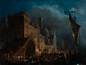 Una noche de gala veneciana, 1825-1835