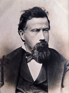 Retrato del compositor italiano Amilcare Ponchielli (1834-1885)