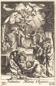 El nacimiento de la Virgen