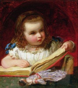 Una chica leyendo