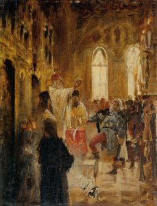 escena de la coronación