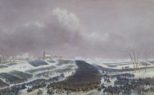 La batalla de Eylau, 8 de febrero de 1807