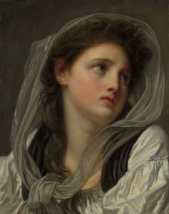 Cabeza de una joven, posiblemente 1780s