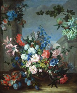 Flores y frutas