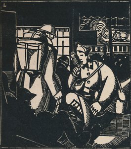 Les Soldats À La Gare, 1919