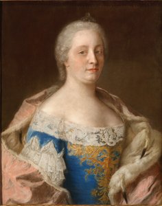 Retrato de la emperatriz María Teresa de Austria 1717-1780, ca 1744