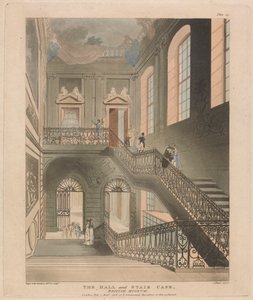 El vestíbulo y la caja de la escalera, Museo Británico
