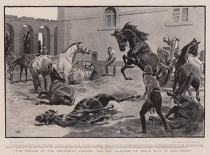 Los Héroes de la Carga de Omdurman, los Lanceros del 21 en su Camino al Frente
