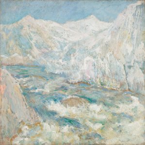 The Rapids, Yellowstone, c. 1890-1899 (óleo sobre lienzo)