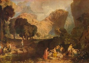 La Diosa de la Discordia eligiendo la manzana de la discordia en el Jardín de las Hespérides, 1806