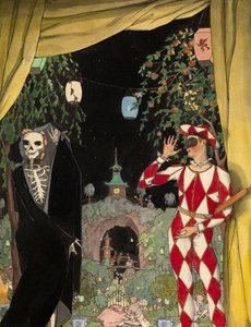 Arlequín y la Muerte, 1918