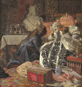 La muerte de la reina Sophie Amalie